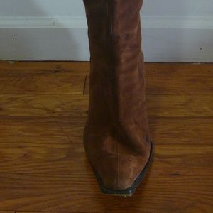 Stuart Weitzman Brown Suede Boots